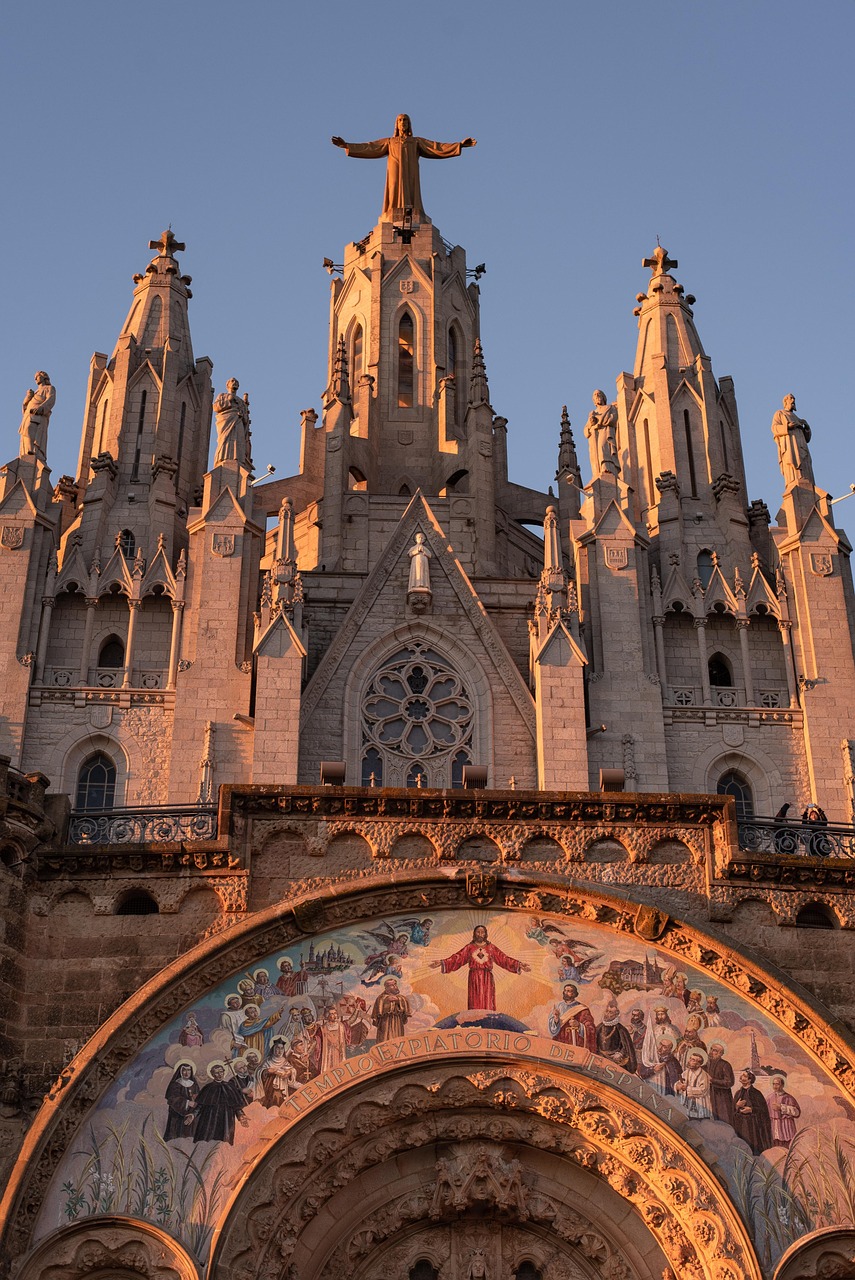 Barcelona Tibidabo view
