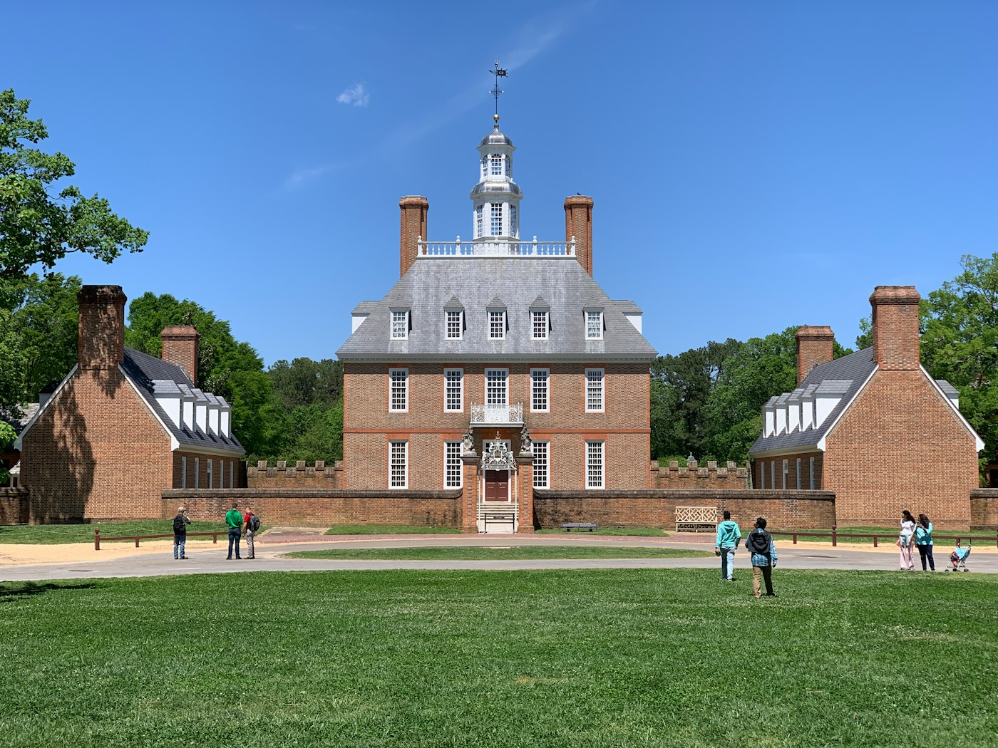 Governor's Palace in Colonial Williamsburg, Virginia